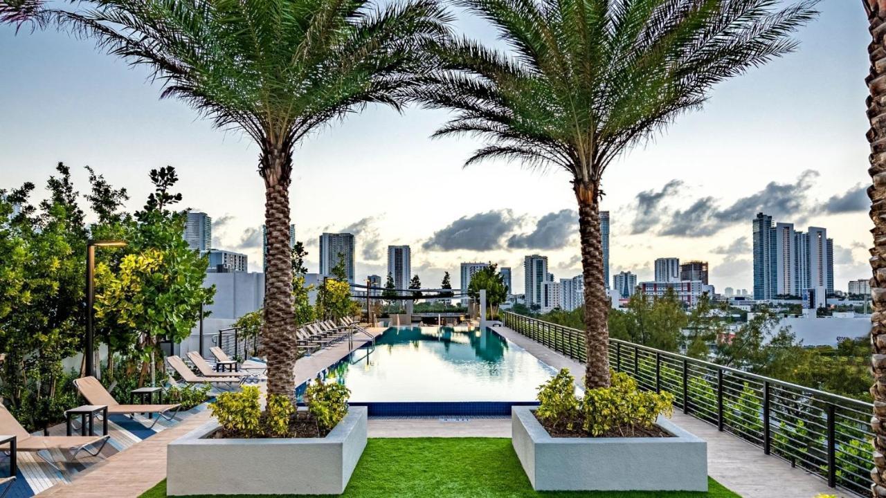 Sentral Studio Apt With Den In Wynwood Miami Exterior foto